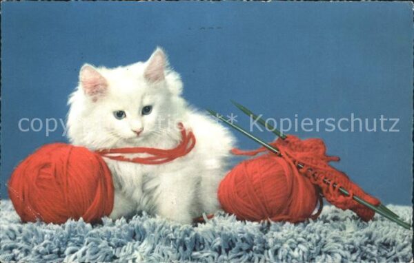 Katzen Häkelnadel Baumwolle