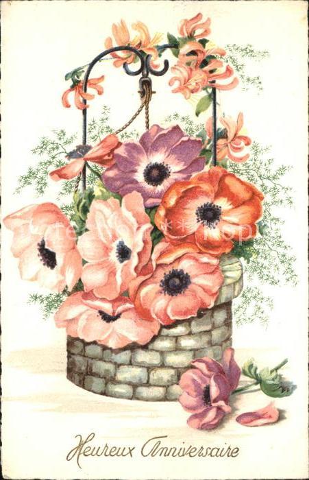Blumen Glückwunsch Geburtstag Brunnen