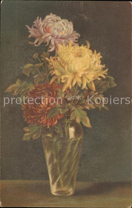 Blumen Künstlerkarte