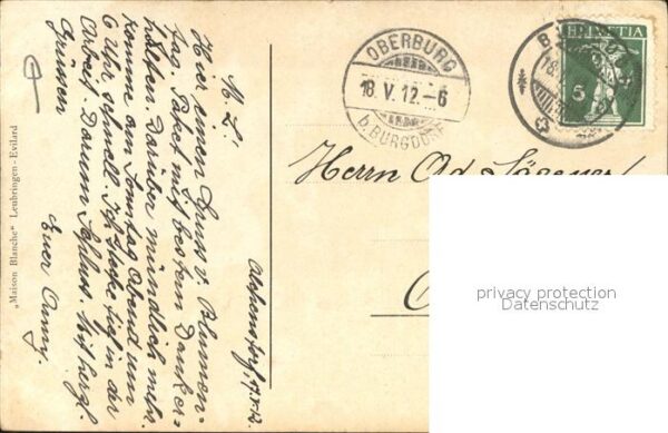 Blumen Künstlerkarte C. Müller – Bild 2