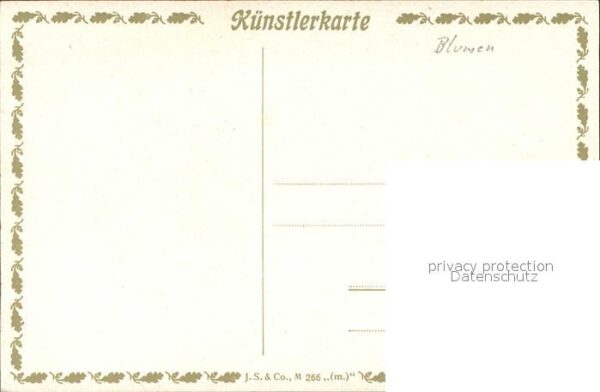 Blumen Künstlerkarte – Bild 2