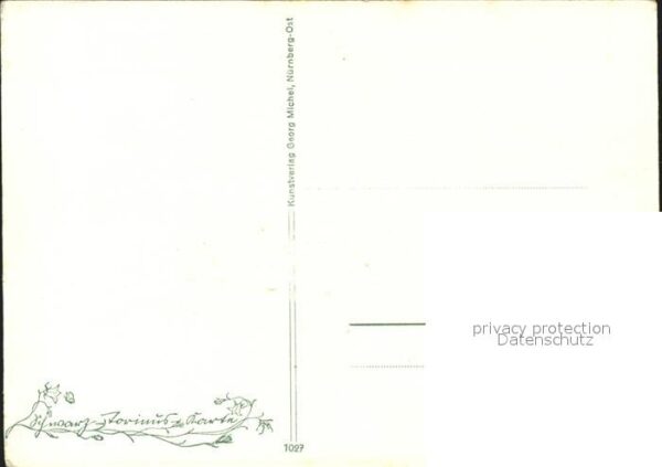 Blumen Enzian Gold-Fingerkraut Künstlerkarte – Bild 2
