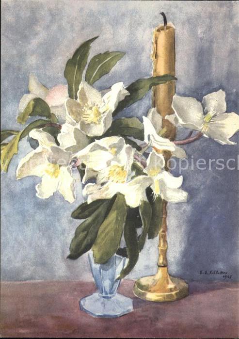 Schlatter E.E. Christrosen Kerze