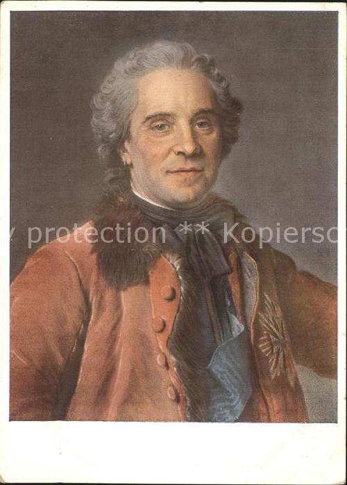 Persoenlichkeiten Graf Moritz von Sachsen Künstlerkarte M
