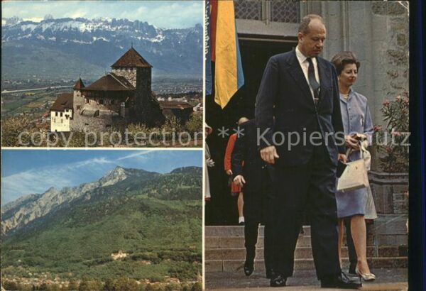 Adel Liechtenstein Fürst Franz Josef Fürstin Gina Schloss
