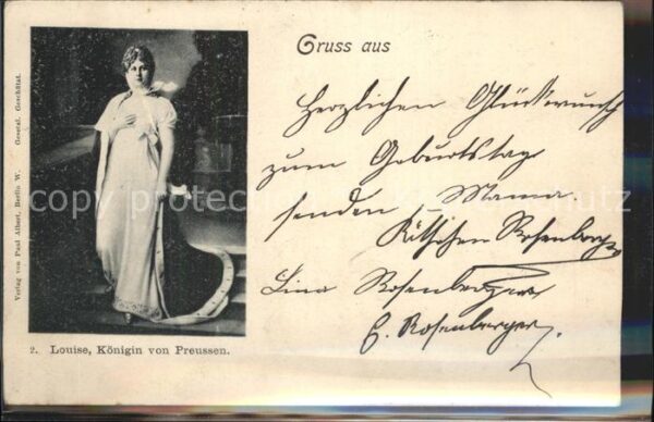 Adel Preussen Louise Königin von Preussen