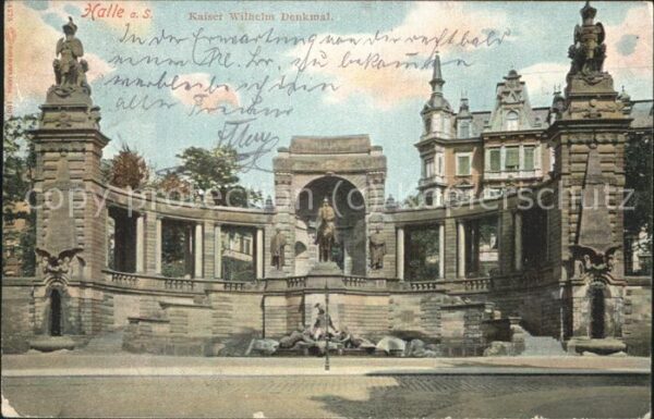 Halle Saale Kaiser Wilhelm Denkmal