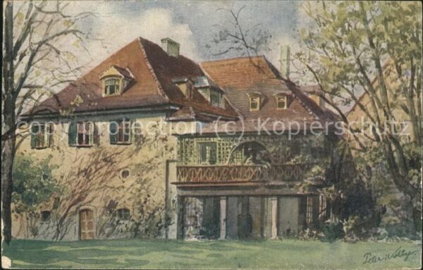 Weimar Thueringen Schloss Tiefurt