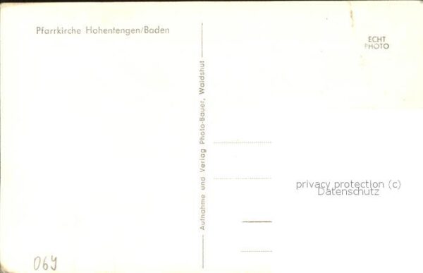 Hohentengen Hochrhein Pfarrkirche Inneres – Bild 2