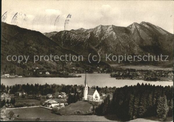 Bad Wiessee am Tegernsee mit Bodenschneid