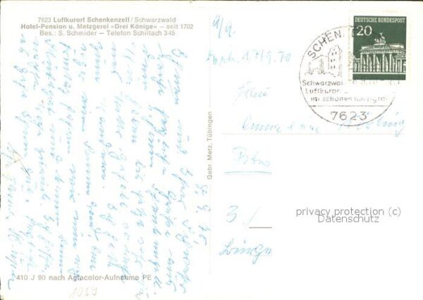 Schenkenzell Hotel Pension Drei Könige – Bild 2