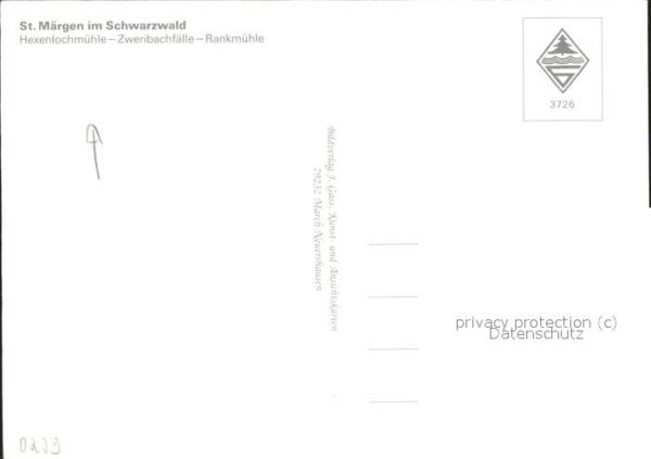 St Maergen Ortsblick Hexenlochmühle Zweribachfälle – Bild 2