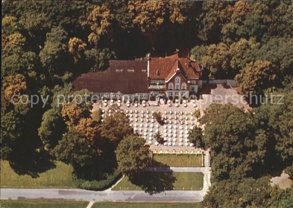 Hildesheim Restaurant Berghölzchen Fliegeraufnahme