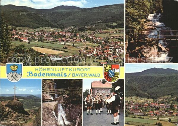Bodenmais Panorama Riesloch Silberberg Kreuz Hoch
