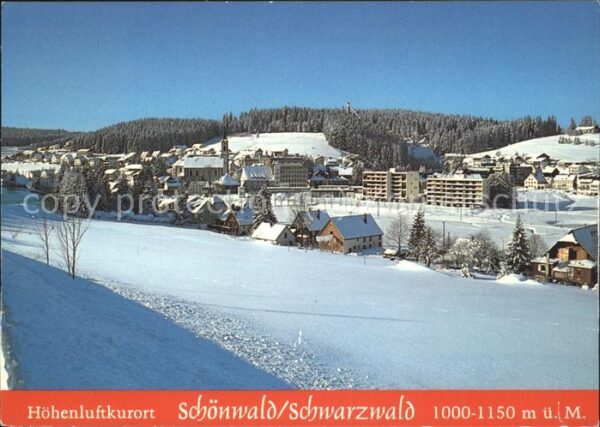 Schoenwald Schwarzwald Ortsansicht