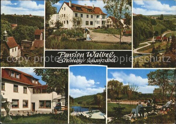 Steinegg Enzkreis Pension Waibel Liegewiese Liegeterrasse