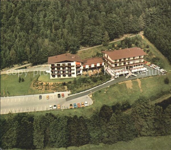 Bad Koenig Forsthotel Carnier Fliegeraufnahme