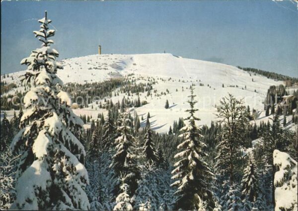 Feldberg Schwarzwald mit Fernsehturm