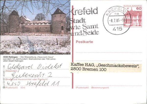 Ratingen Die Wasserburg
