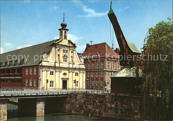 Lueneburg Alter Kran am Hafen