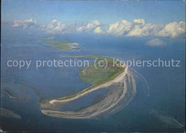 Wangerooge Nordseebad Fliegeraufnahme