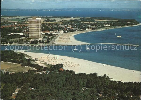 Travemuende Ostseebad Fliegeraufnahme
