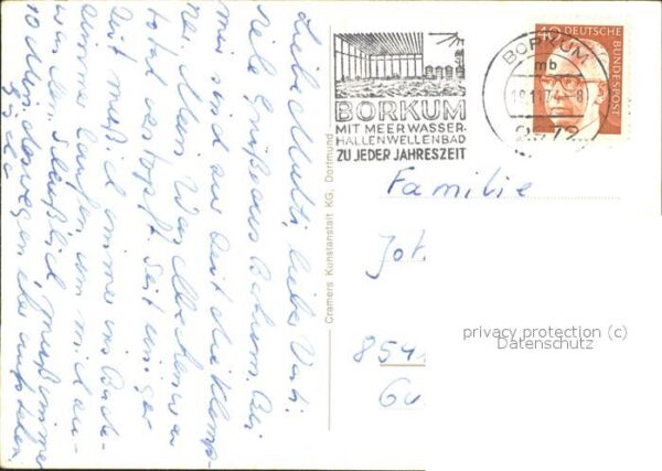 Ostfriesland Übersichtskarte der Ostfriesischen Inse – Bild 2