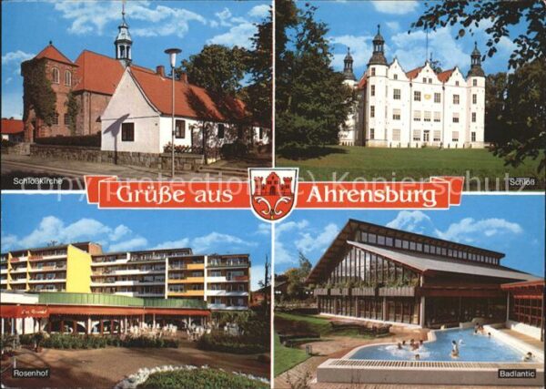 Ahrensburg Schlosskirche Schloss Rosenhof Badlanti