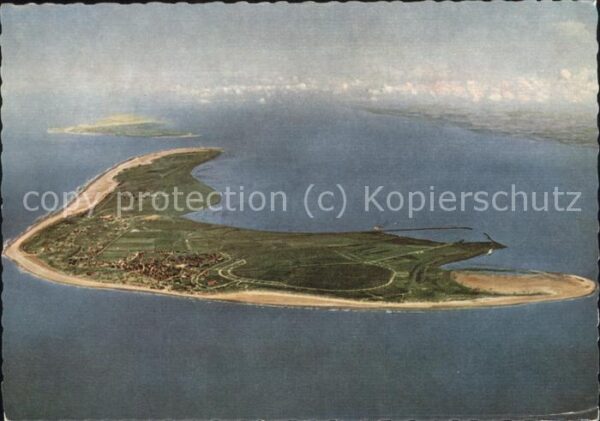 Langeoog Nordseebad Fliegeraufnahme
