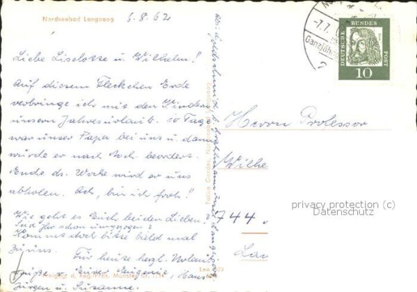 Langeoog Nordseebad Fliegeraufnahme – Bild 2