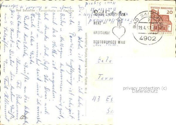 Bad Salzuflen Konzerthalle und Wasserspiele – Bild 2