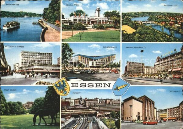 Essen Ruhr Baldeney See Grugapark Kettwiger Str Gr
