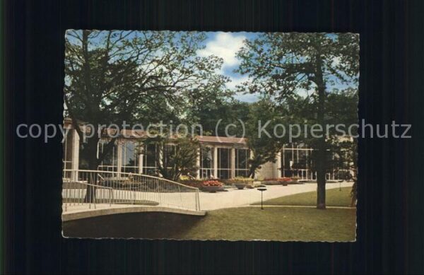 Bad Salzuflen Kurpark mit Wandelhalle