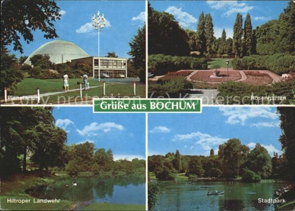 Bochum Planetarium Rosengarten Hiltroper Landw