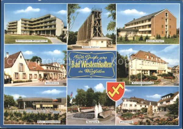Bad Westernkotten Sanatorium Wiesengrund Kleine Saline Ha