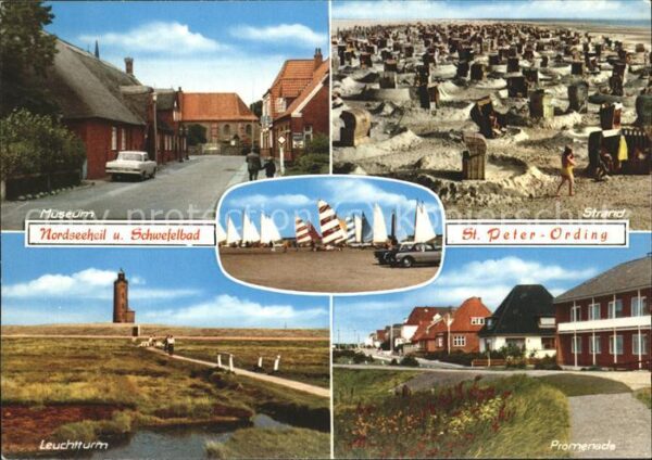 St Peter-Ording Museum Strand Leuchtturm Promenade