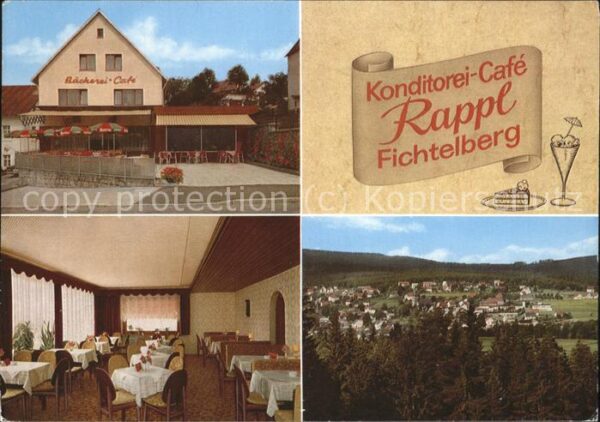 Fichtelberg Bayreuth Konditorei Cafe Rappl