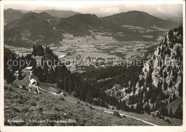 Fischbachau Blick von der Kesselalm