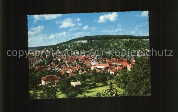 Buedingen Hessen Altstadt und Kurklinik