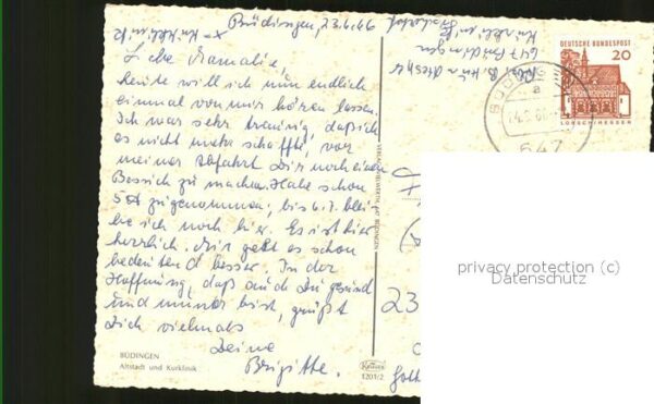 Buedingen Hessen Altstadt und Kurklinik – Bild 2