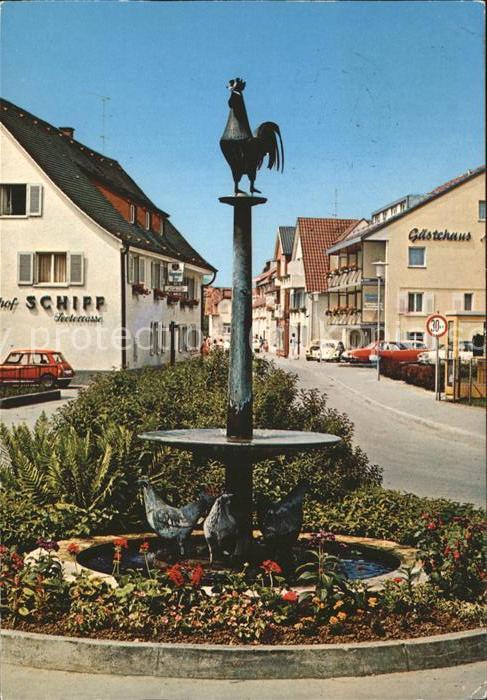 Immenstaad Bodensee Hennenschlitterbrunnen