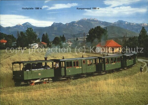 Prien Chiemsee Hochplatte Kampenwand Chiemseebahn