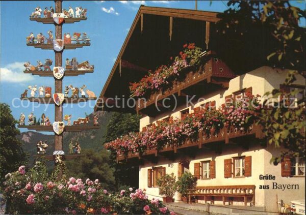 Chiemsee Bayerisches Landhaus Bayerischer Maibau