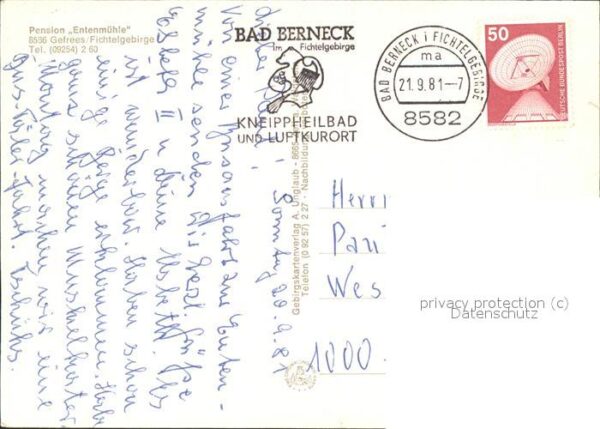 Gefrees Pension Entenmühle – Bild 2