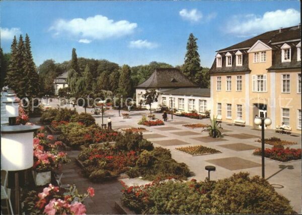 Bad Nenndorf Kurhausterrasse und Kurpromenade