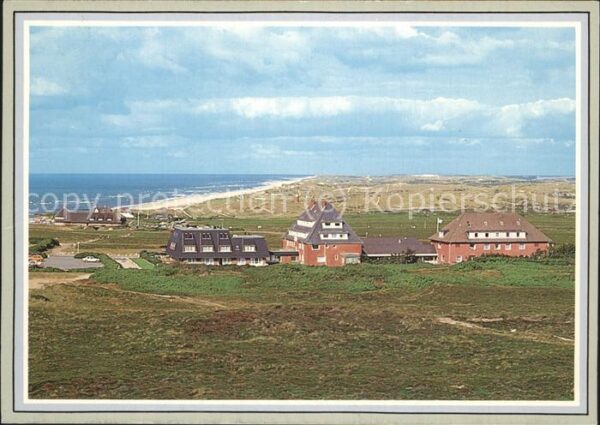 Kampen Sylt Nordseebad Panorama