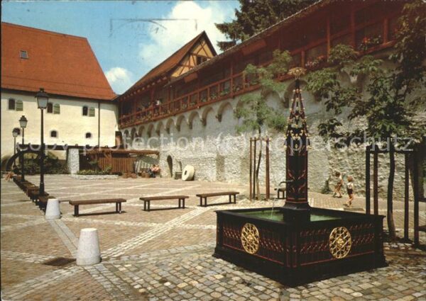 Wangen Allgaeu Eselmühle Brunnen