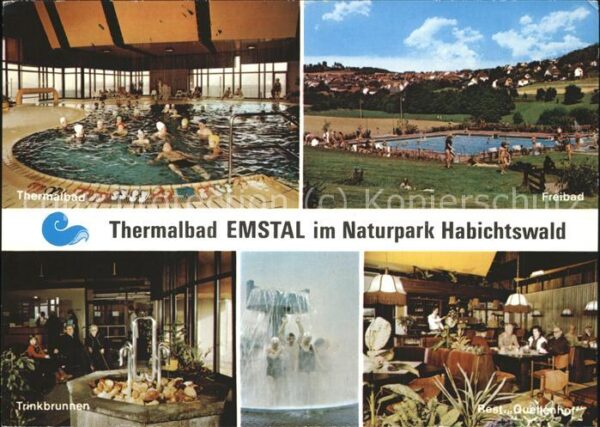 Emstal Thermal und Freibad Trinkbrunnen Restau