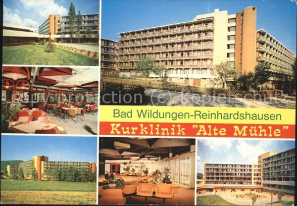 Reinhardshausen Kurklinik Alte Mühle Teilansichten