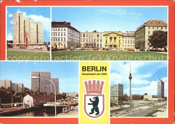 Berlin Leninplatz Dt Theater Fischerinsel Alex